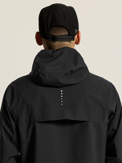 Men's Essence Hydro Jacket 2 - Black Men's Jackets and Vests Craft Sportswear NA
