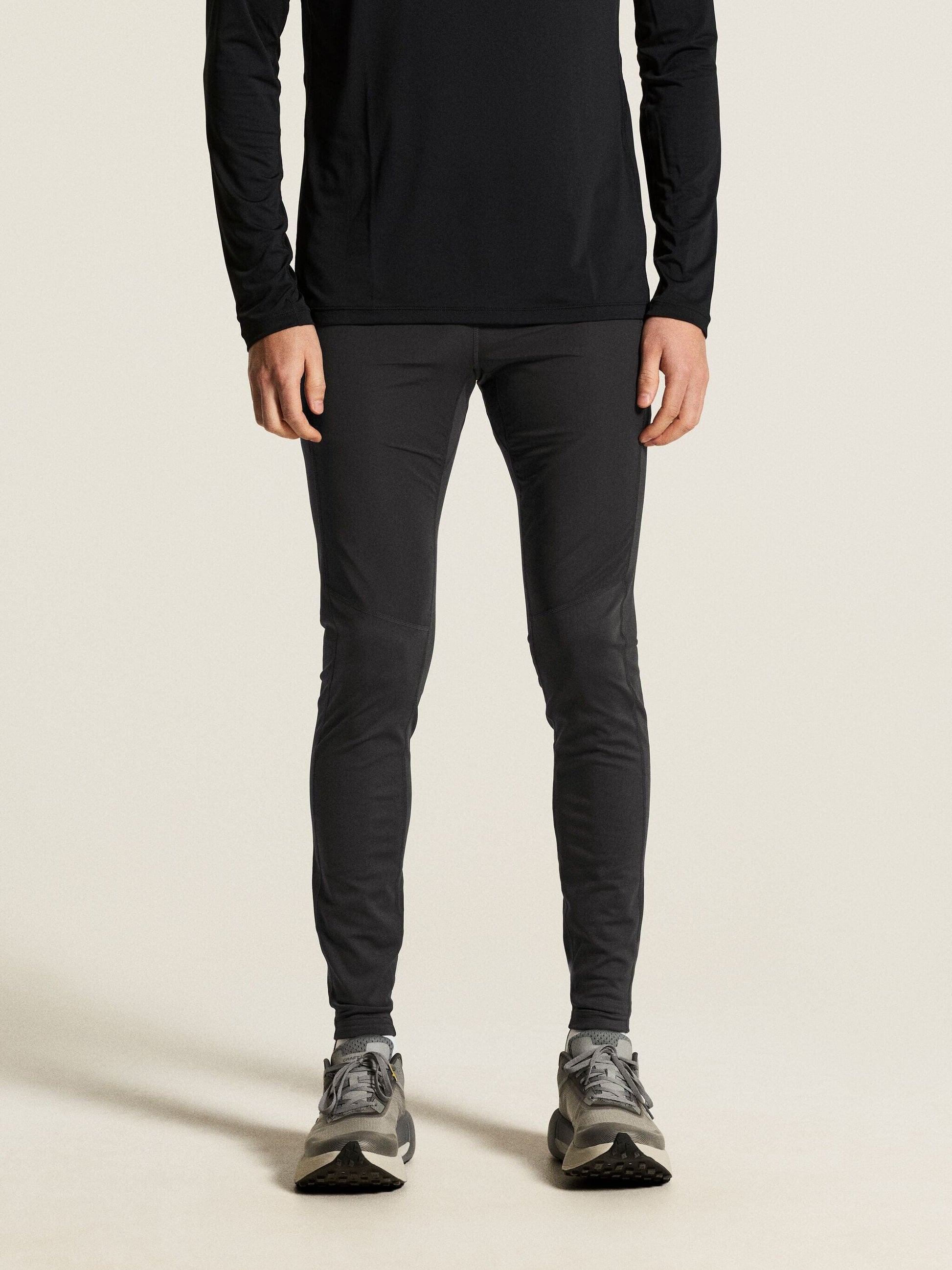 Men's Essence Warm Wind Tights - Black Craft Sportswear NA