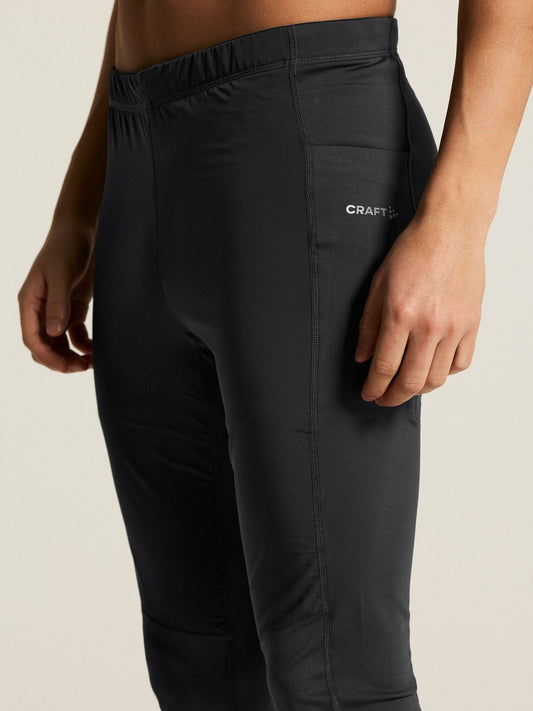 Men's Essence Warm Wind Tights - Black Craft Sportswear NA