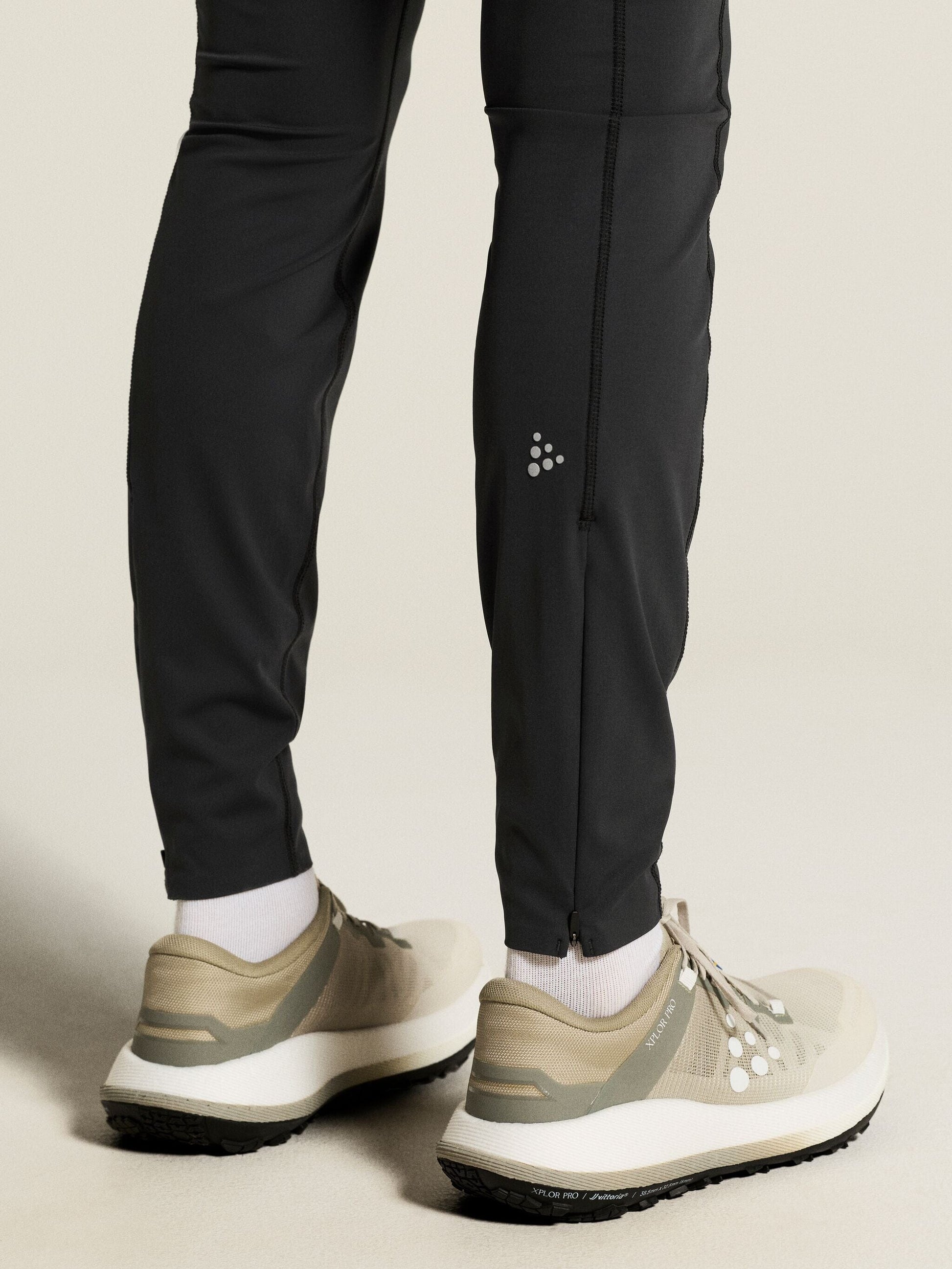 Men's Hypervent Running Tights - Black Craft Sportswear NA