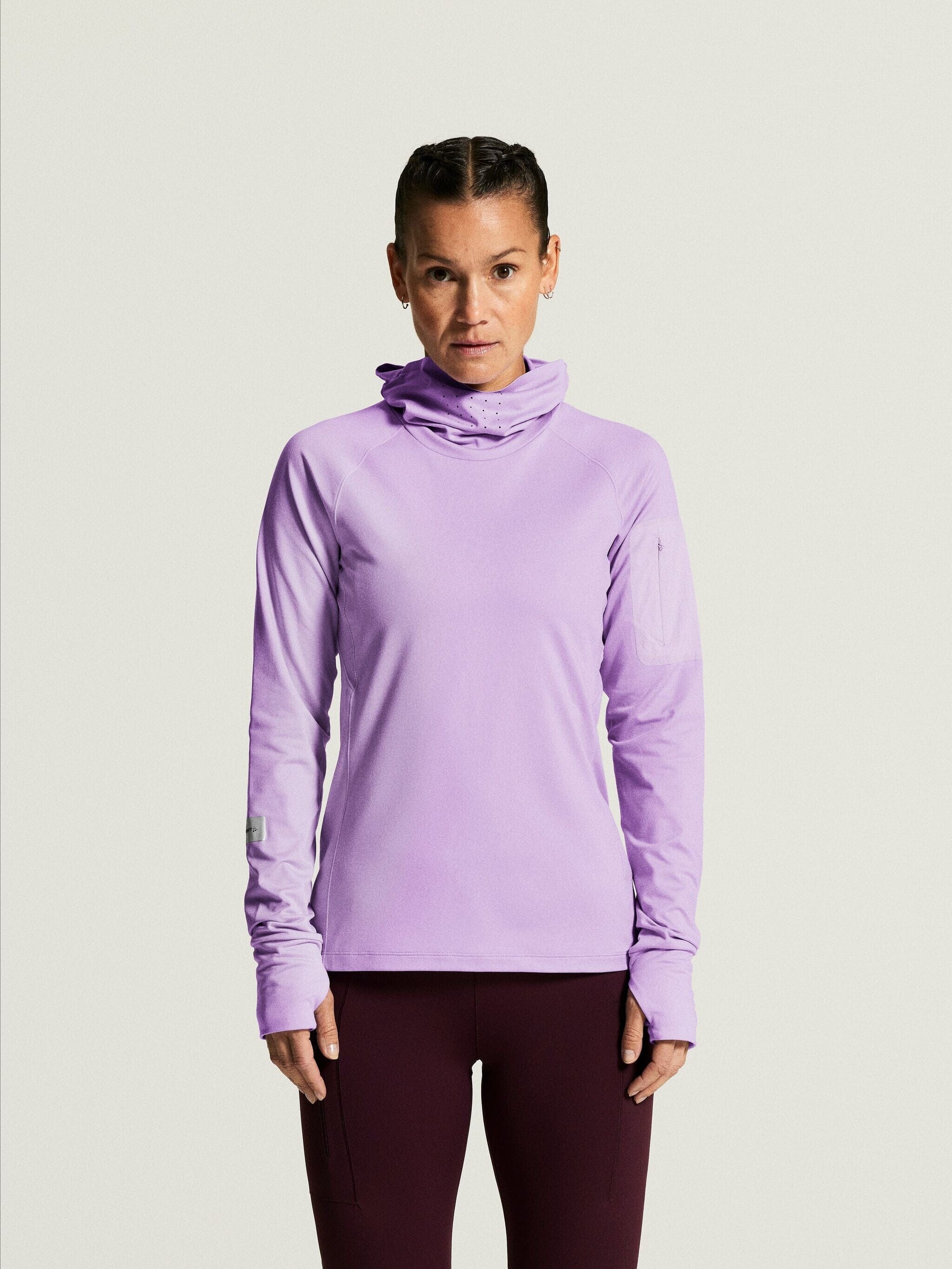 Women's SubZ Thermal Hood - Lilac Craft Sportswear NA