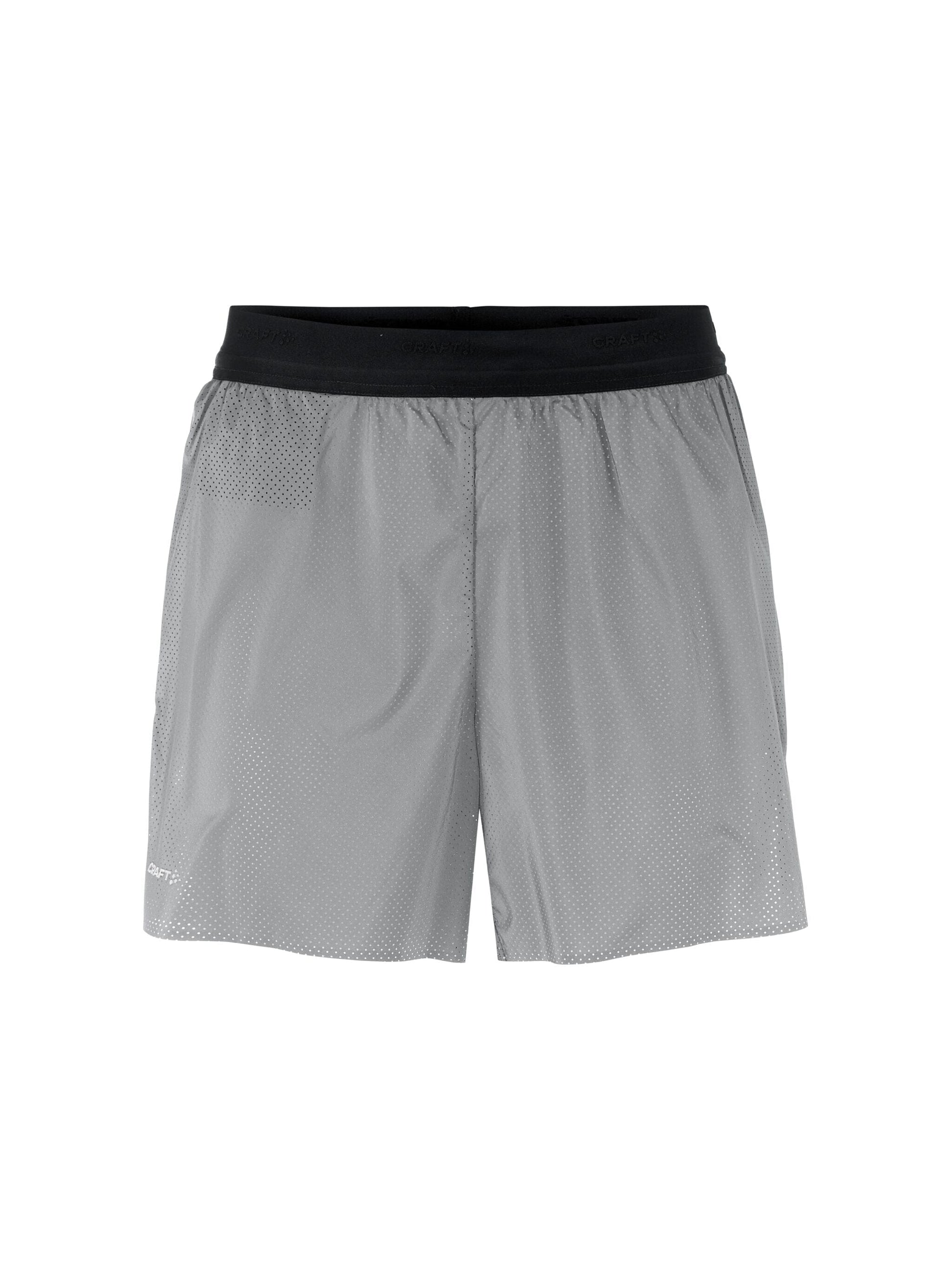 Men's Reflective Shorts - Silver Craft Sportswear NA