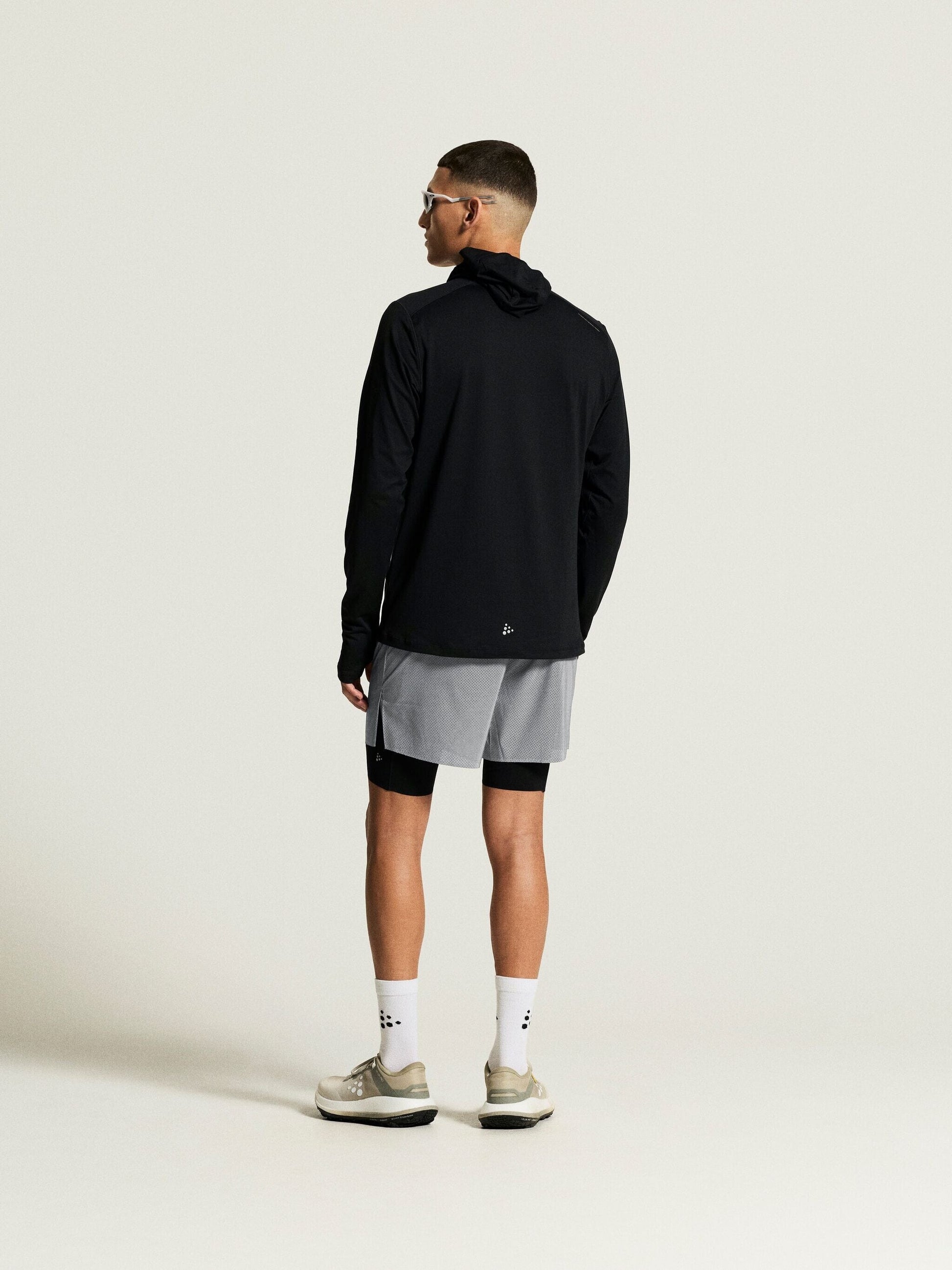Men's Reflective Shorts - Silver Craft Sportswear NA