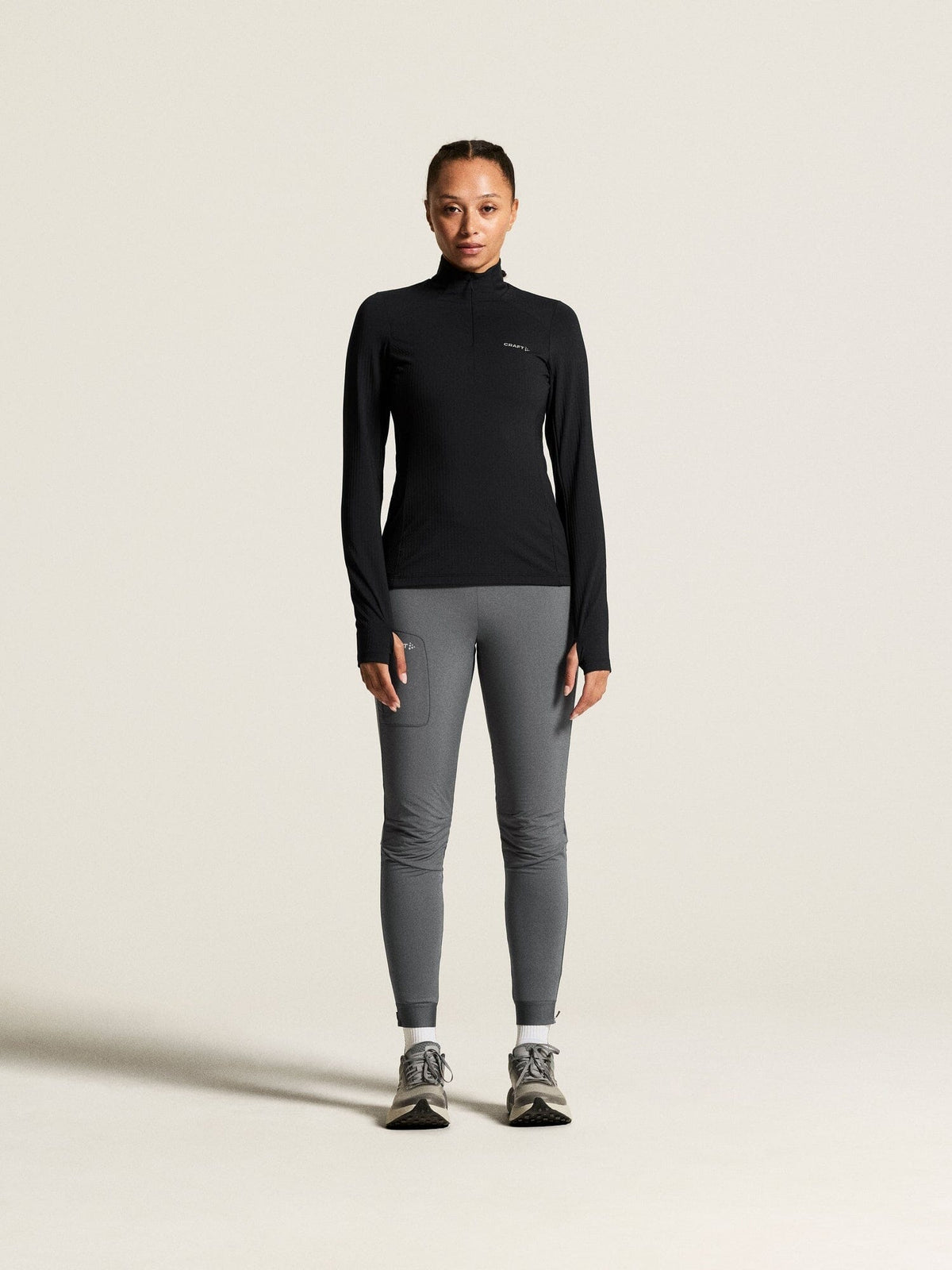 Women's Gain Thermal Midlayer 2 - Black Craft Sportswear NA