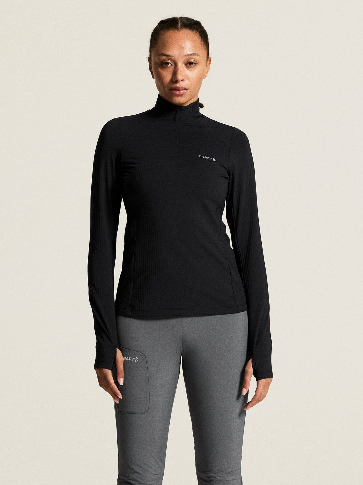 Women's Gain Thermal Midlayer 2 - Black Craft Sportswear NA