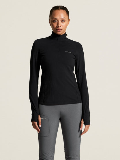 Women's Gain Thermal Midlayer 2 - Black Craft Sportswear NA