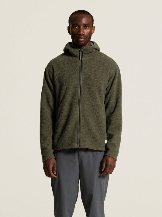 Men's Join Pile Fleece Full-Zip Hood - Chimera Craft Sportswear NA