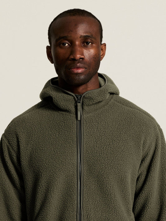 Men's Join Pile Fleece Full-Zip Hood - Chimera Craft Sportswear NA