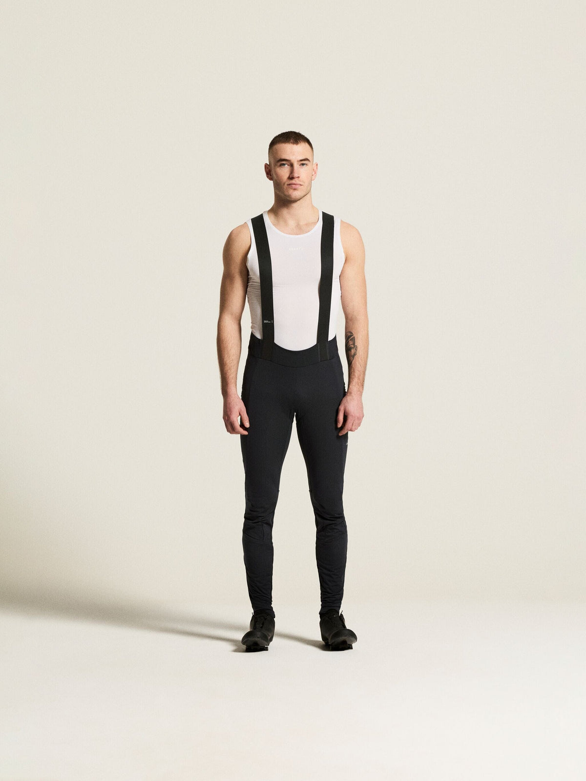 Men's SubZ Cycling Wind Bib Tights C3 - Black Men's Pants and Tights Craft Sportswear NA
