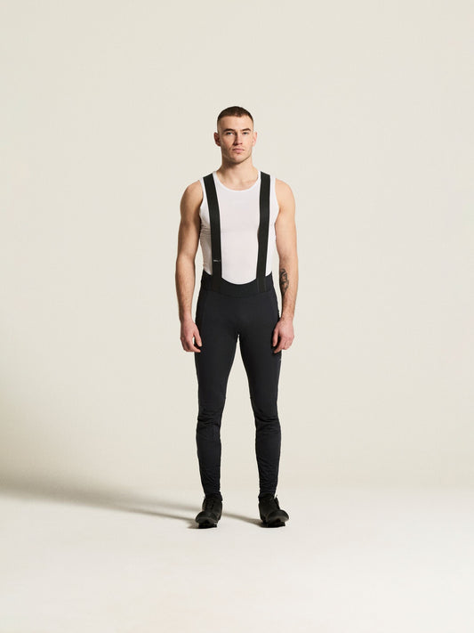 Men's SubZ Cycling Wind Bib Tights C3 - Black Men's Pants and Tights Craft Sportswear NA