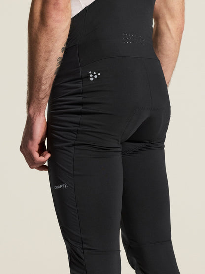 Men's SubZ Cycling Wind Bib Tights C3 - Black Men's Pants and Tights Craft Sportswear NA
