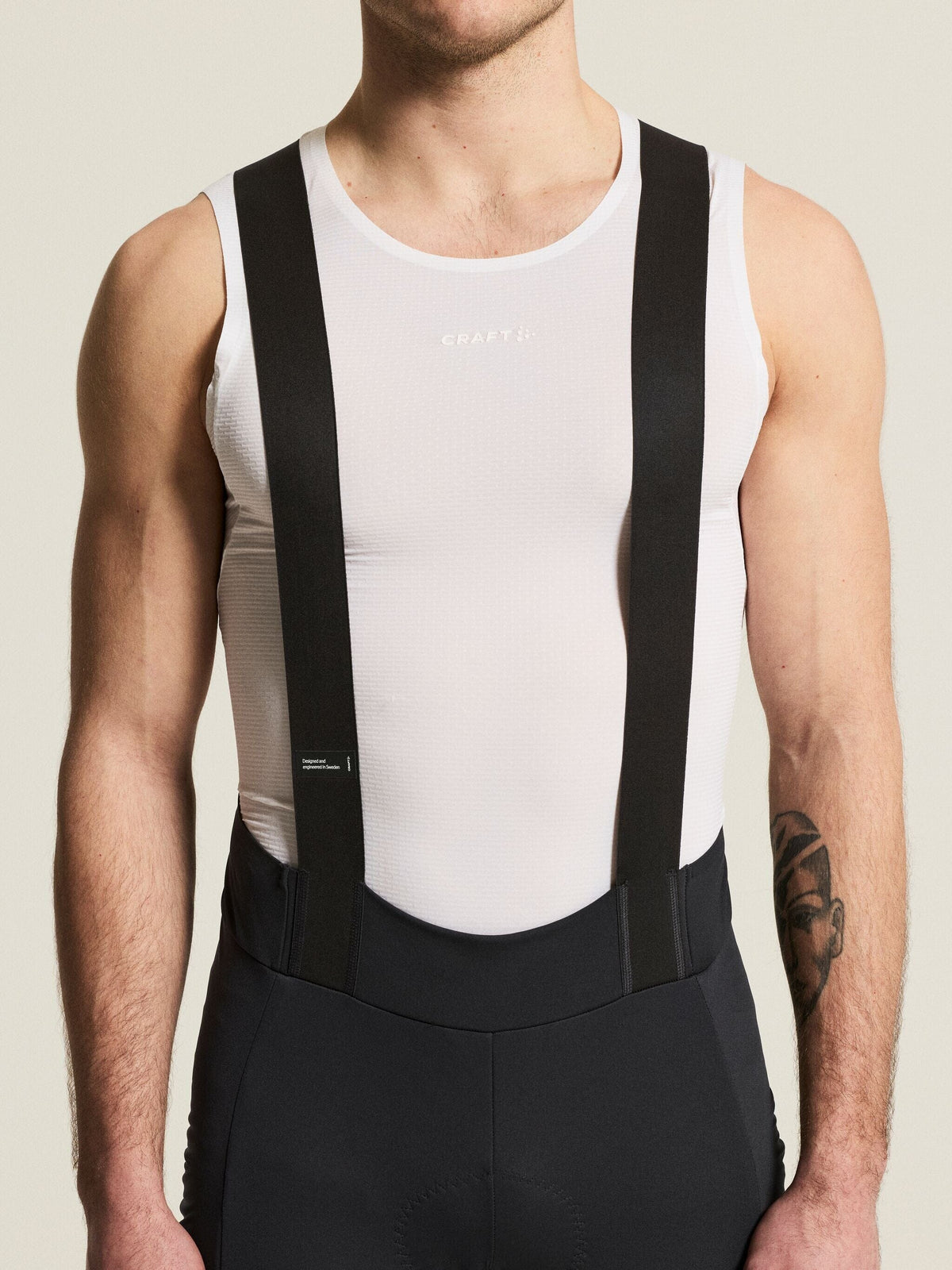 Men's SubZ Cycling Wind Bib Tights C3 - Black Men's Pants and Tights Craft Sportswear NA
