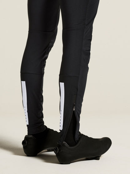 Men's SubZ Cycling Wind Bib Tights C3 - Black Men's Pants and Tights Craft Sportswear NA