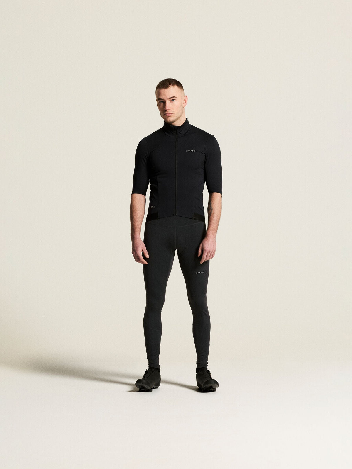 Men's SubZ Cycling Tights C3 - Black Men's Pants and Tights Craft Sportswear NA