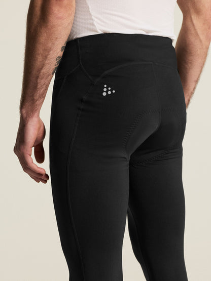 Men's SubZ Cycling Tights C3 - Black Men's Pants and Tights Craft Sportswear NA