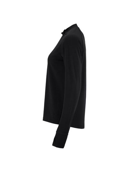 Women's SubZ Zip Jersey - Black Craft Sportswear NA