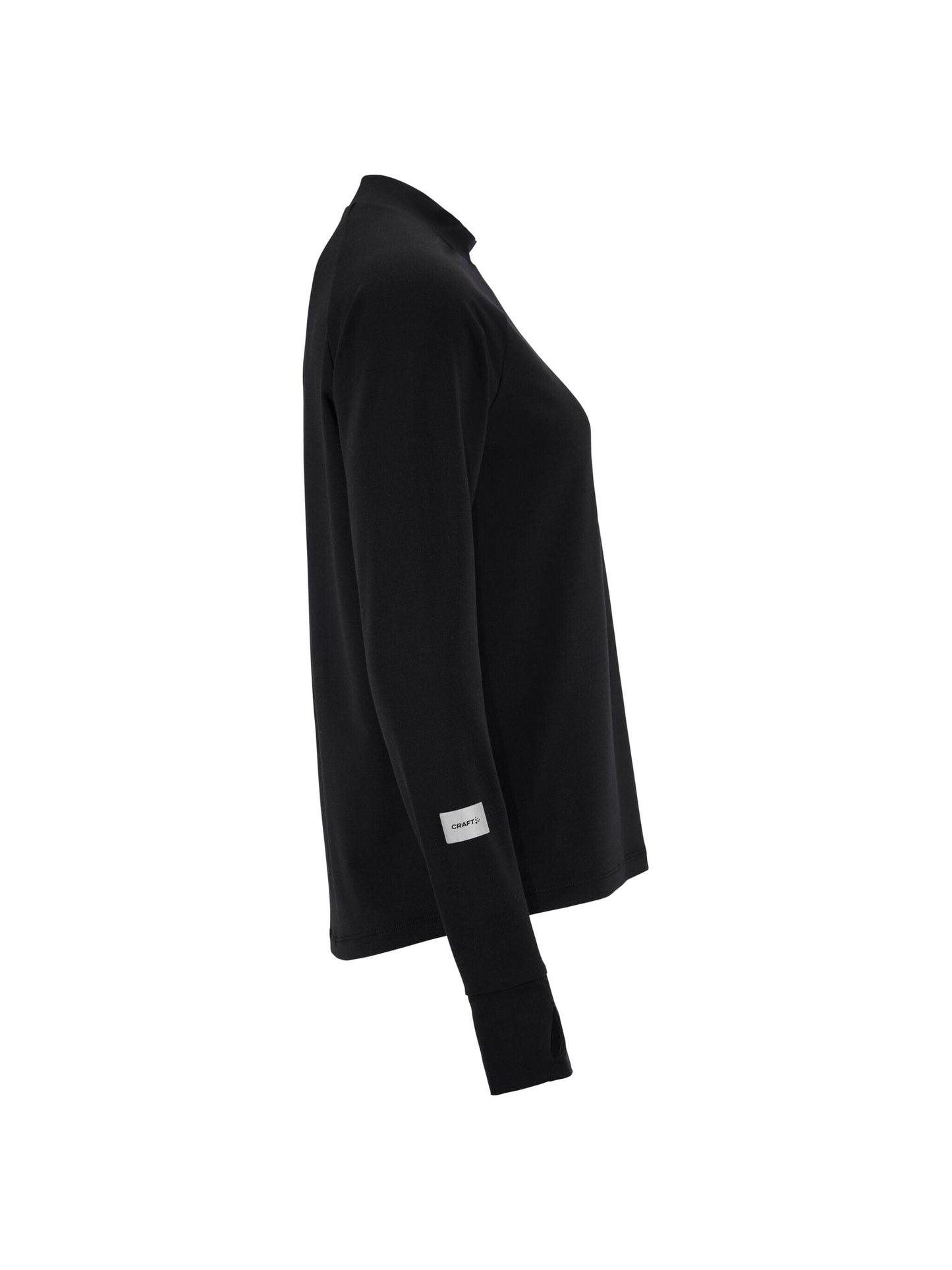 Women's SubZ Zip Jersey - Black Craft Sportswear NA
