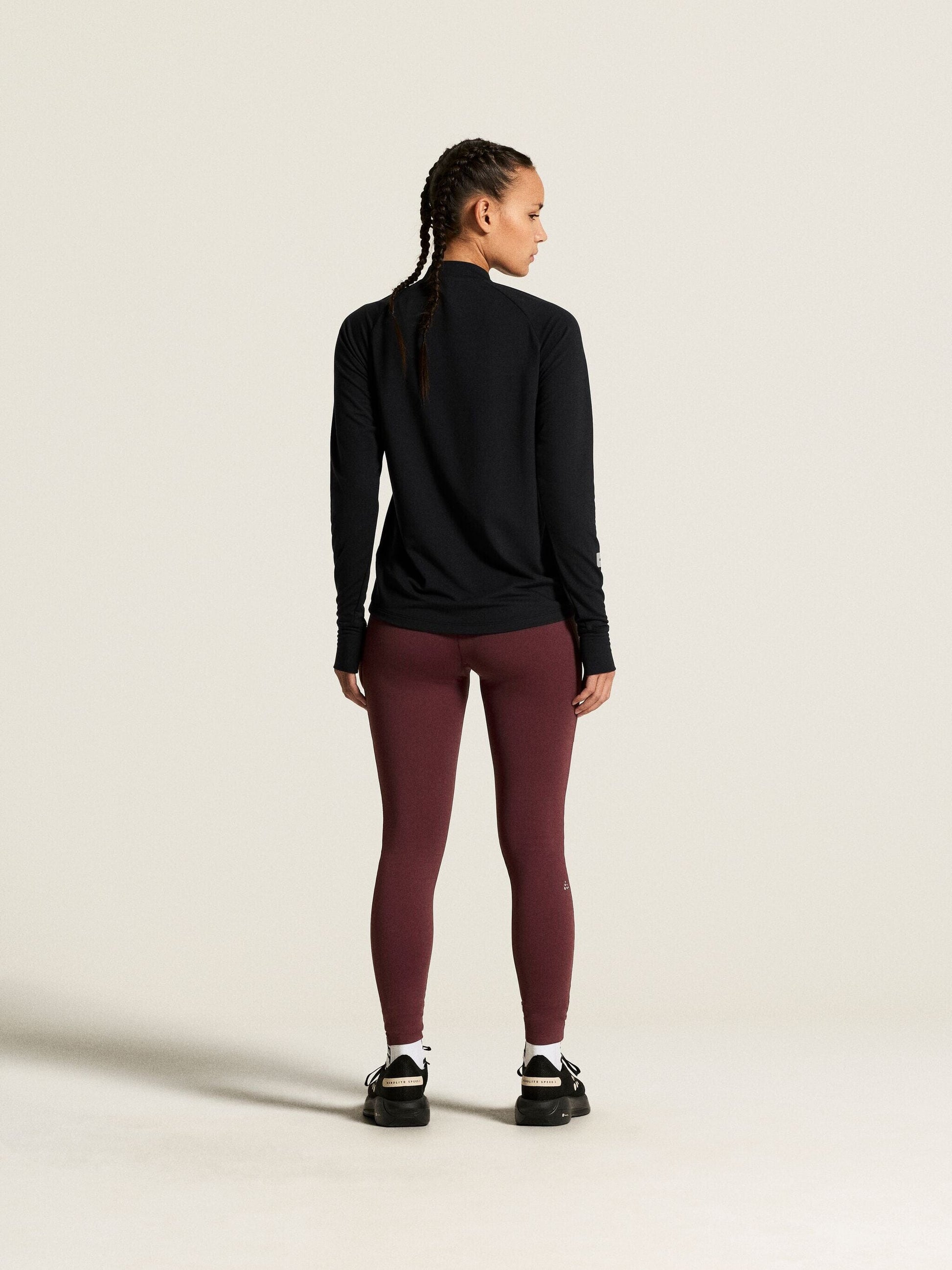 Women's SubZ Zip Jersey - Black Craft Sportswear NA