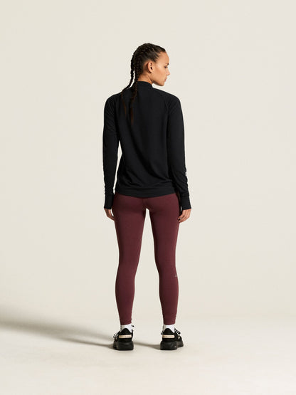 Women's SubZ Zip Jersey - Black Craft Sportswear NA