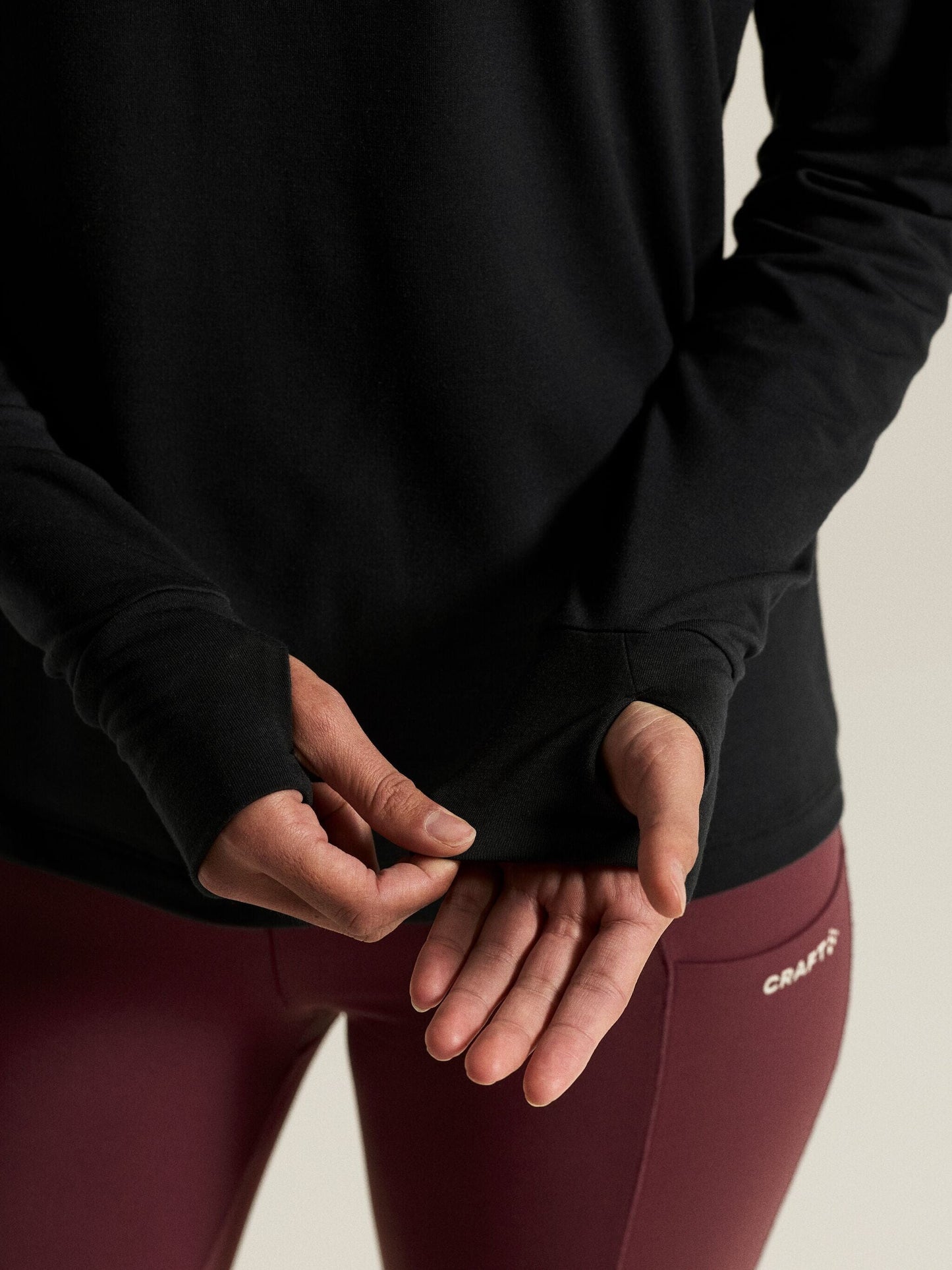 Women's SubZ Zip Jersey - Black Craft Sportswear NA