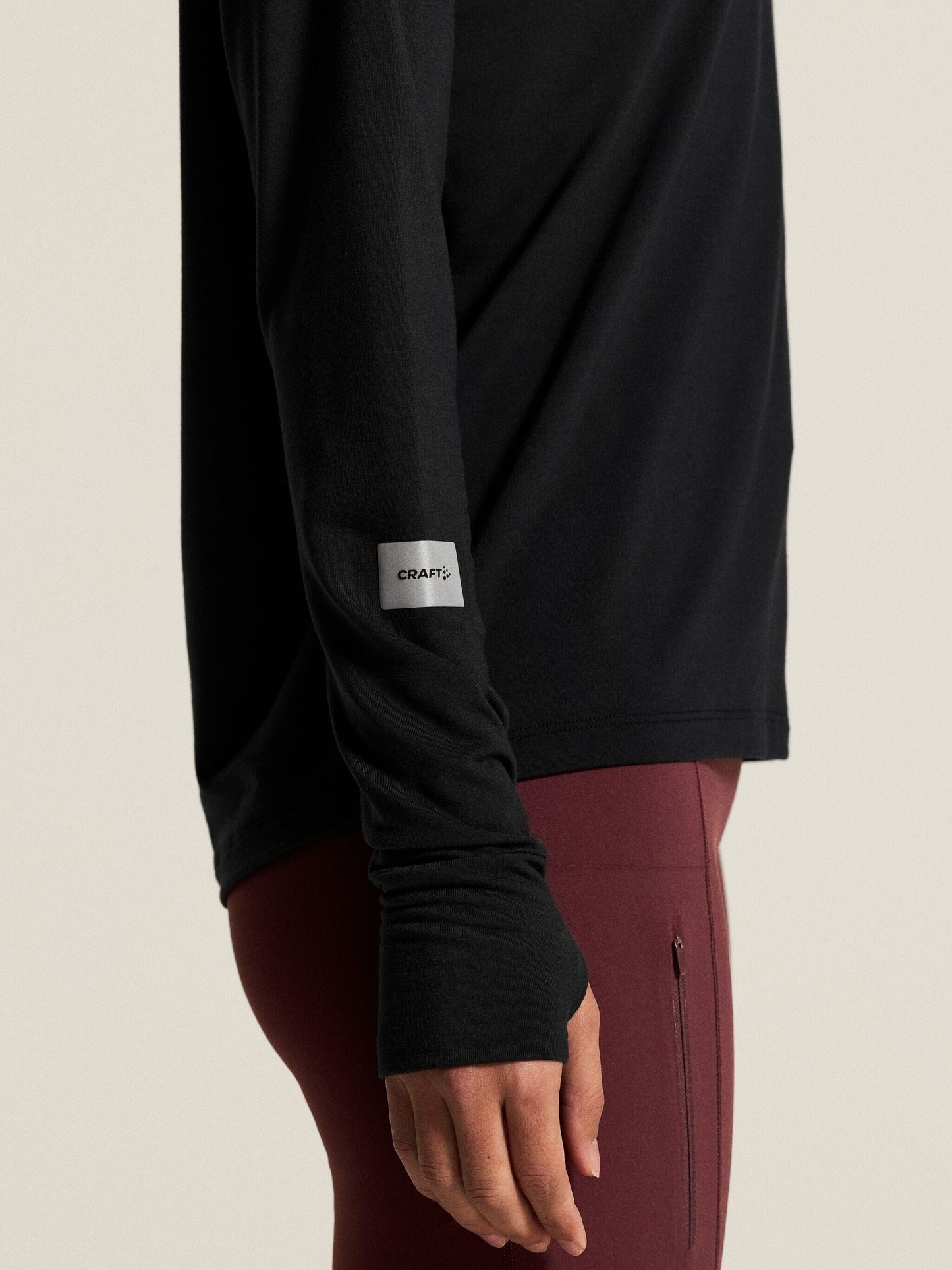 Women's SubZ Zip Jersey - Black Craft Sportswear NA