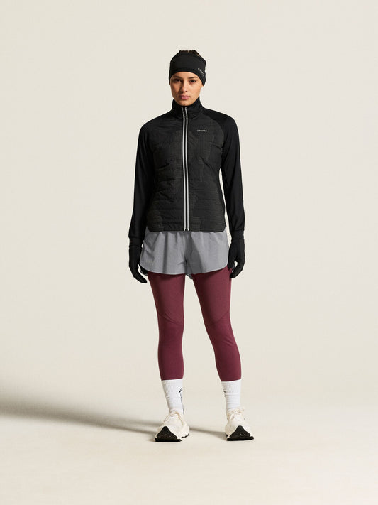 Women's SubZ Lumen Jacket - Black/Grey Craft Sportswear NA