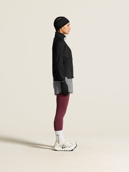 Women's SubZ Lumen Jacket - Black/Grey Craft Sportswear NA