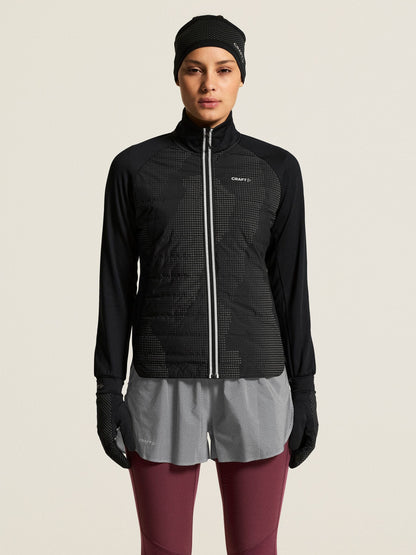 Women's SubZ Lumen Jacket - Black/Grey Craft Sportswear NA
