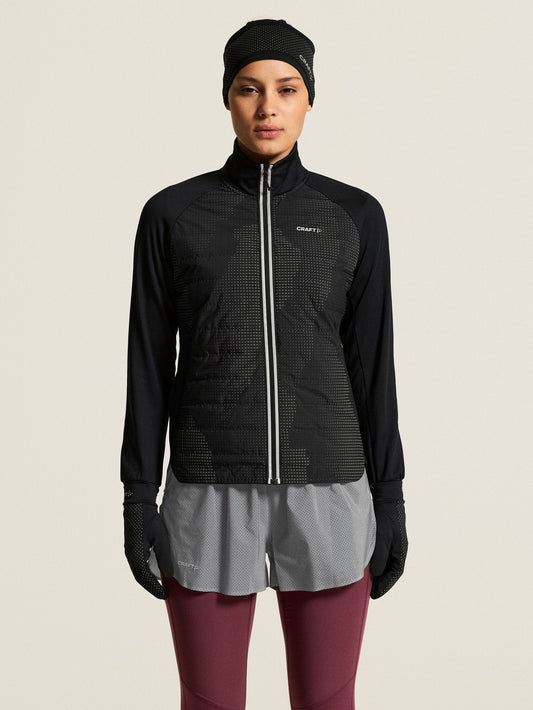 Women's SubZ Lumen Jacket - Black/Grey Craft Sportswear NA