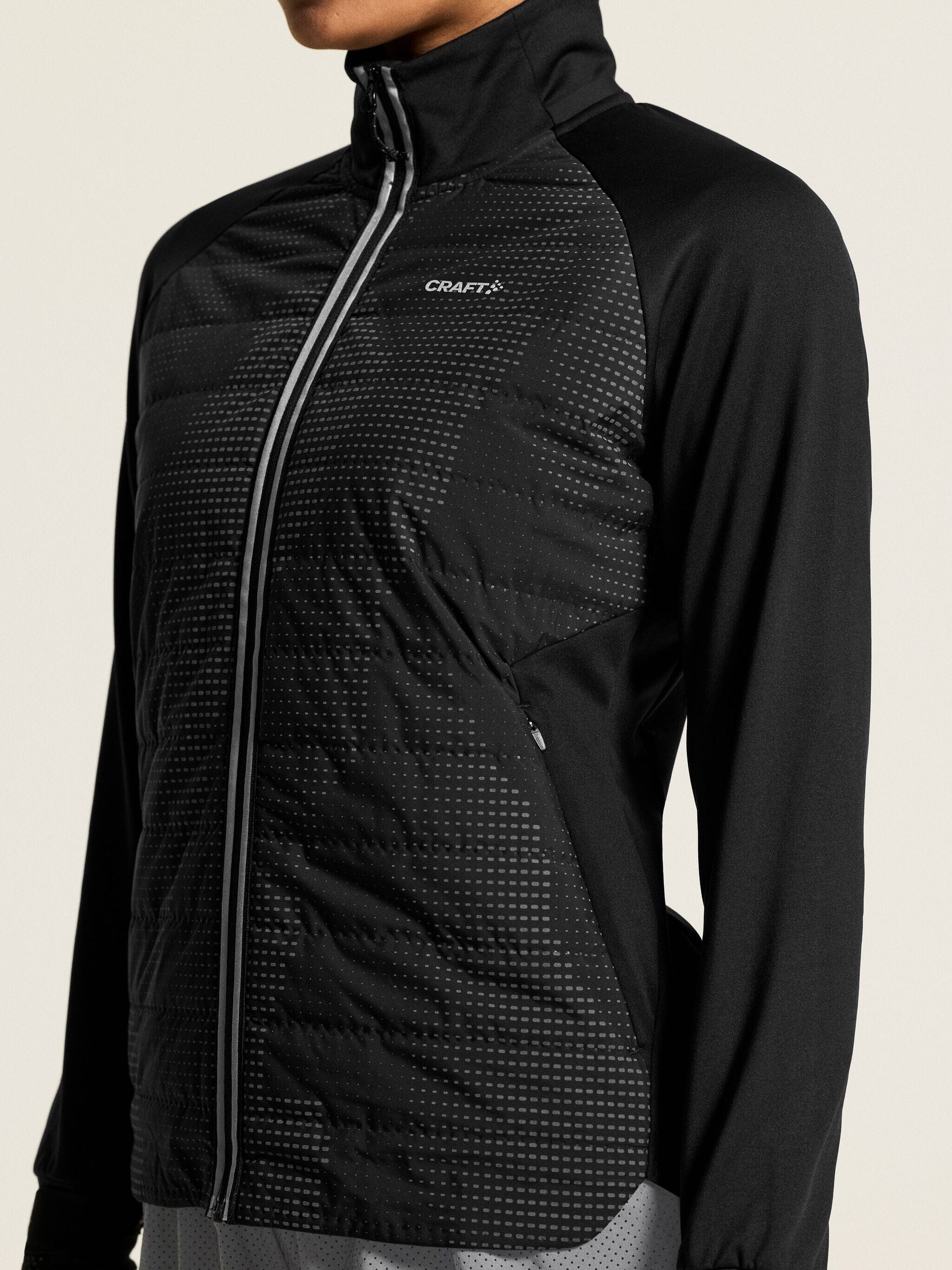 Women's SubZ Lumen Jacket - Black/Grey Craft Sportswear NA