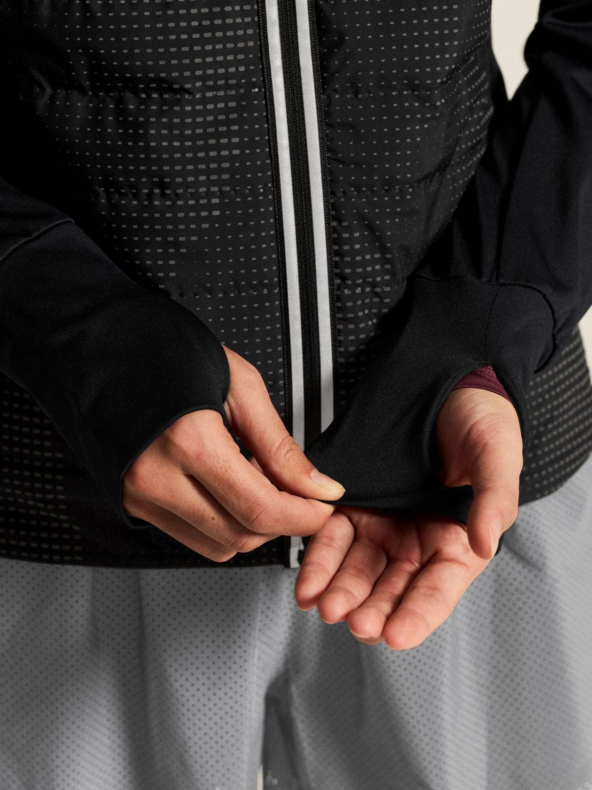 Women's SubZ Lumen Jacket - Black/Grey Craft Sportswear NA