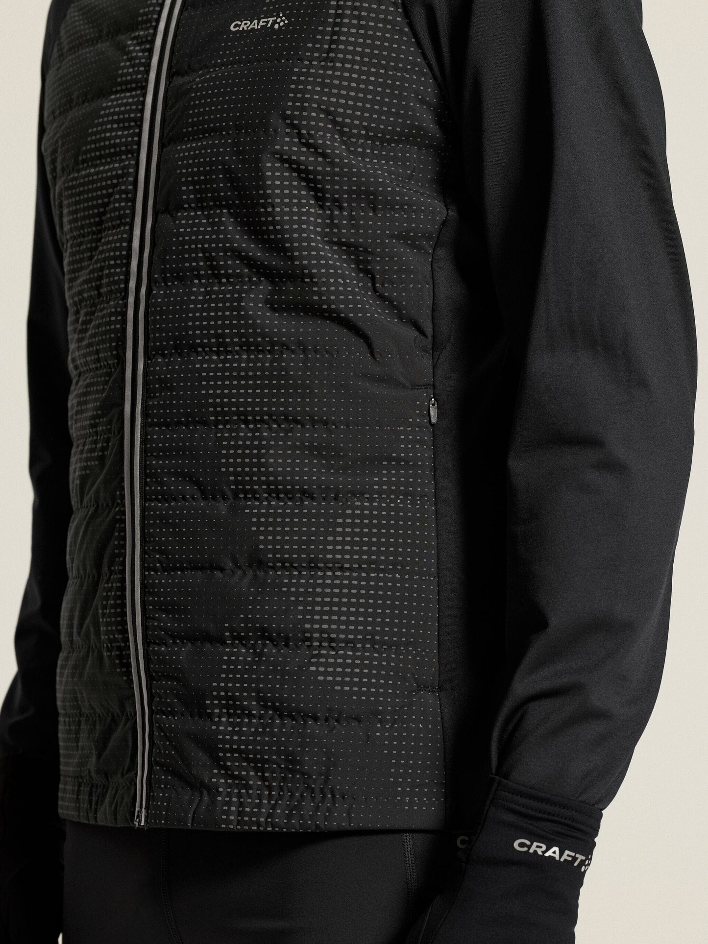 Men's SubZ Lumen Jacket - Black/Grey Craft Sportswear NA