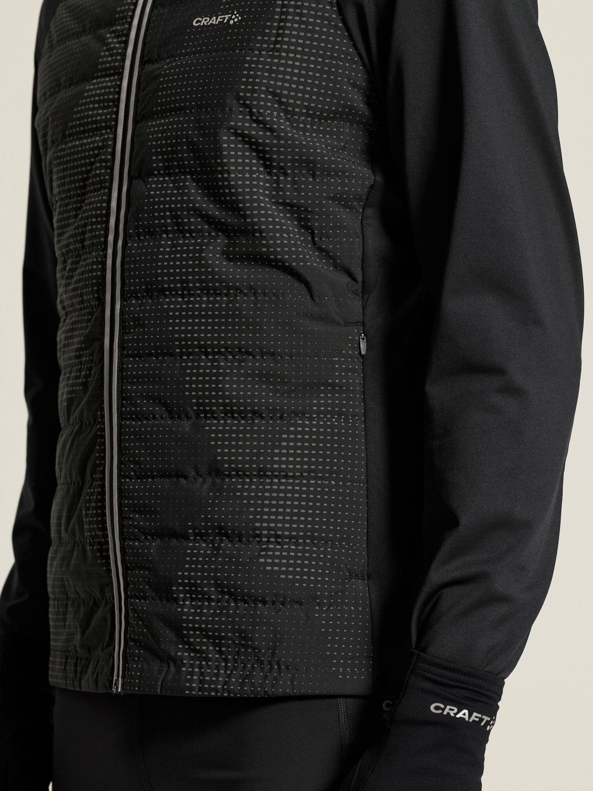 Men's SubZ Lumen Jacket - Black/Grey Craft Sportswear NA
