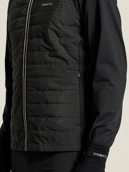 Men's SubZ Lumen Jacket - Black/Grey Craft Sportswear NA