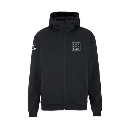 Men's Rivs Run Club Community 2.0 FZ Hoodie - Black/Rivs1 Craft Sportswear NA