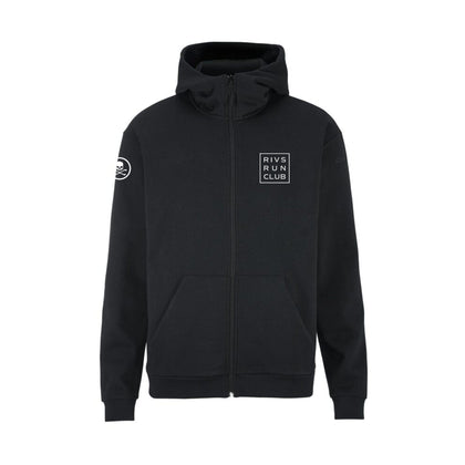 Men's Rivs Run Club Community 2.0 FZ Hoodie - Black/Rivs1 – Craft