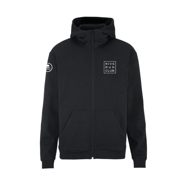 Men's Rivs Run Club Community 2.0 FZ Hoodie - Black/Rivs1 – Craft