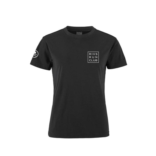 Women's Rivs Run Club Community 2.0 Tee - Black/Rivs 1 Craft Sportswear NA