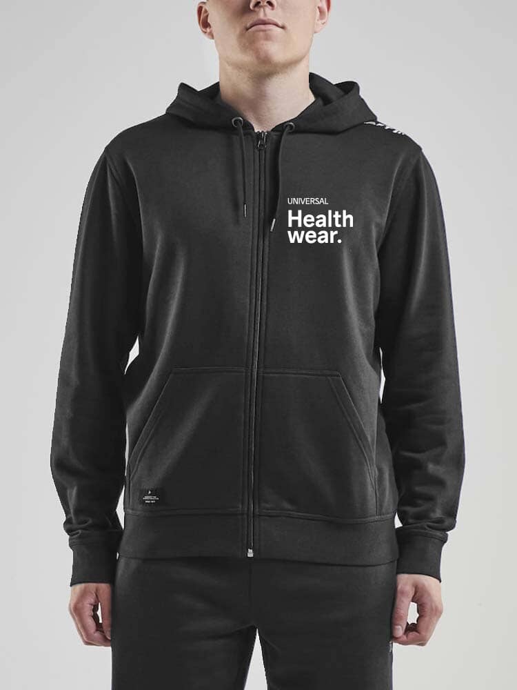 Mens Universal Healthwear Full Zip Hoody Craft Sportswear NA