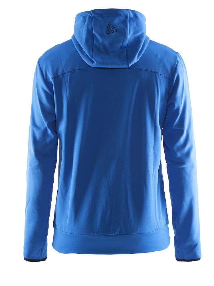 MEN'S LEISURE FULL ZIP HOODIE - SWEDEN BLUE Craft Sportswear NA