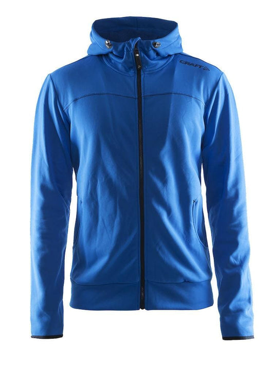 MEN'S LEISURE FULL ZIP HOODIE - SWEDEN BLUE Craft Sportswear NA