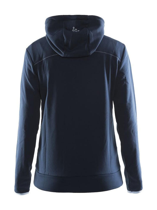 Women's Leisure Full Zip Hood - DK NAVY Craft Sportswear NA