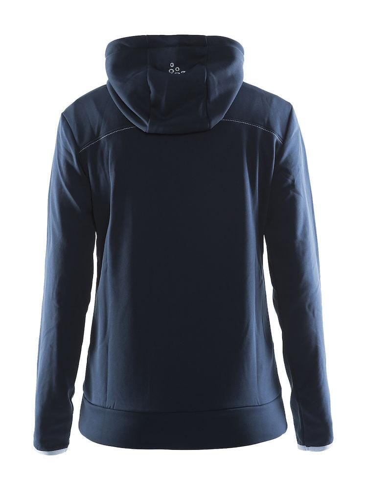 Women's Leisure Full Zip Hood - DK NAVY Craft Sportswear NA
