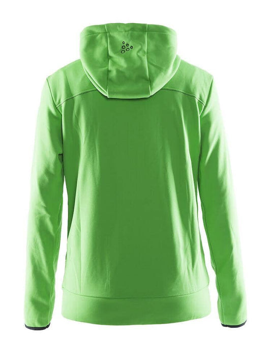 Women's Leisure Full Zip Hood - CRAFT GREEN Craft Sportswear NA