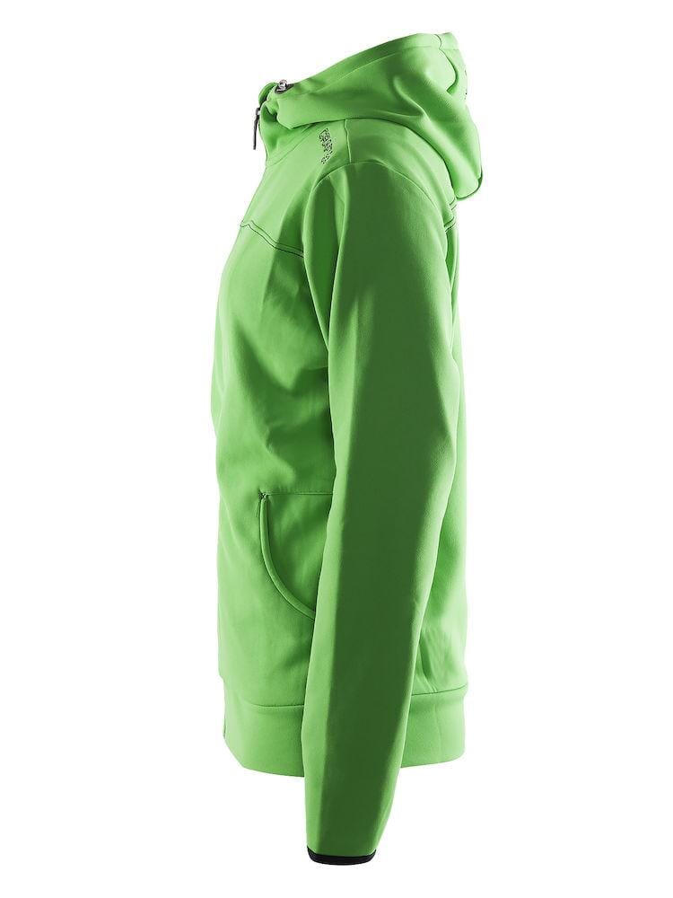 Women's Leisure Full Zip Hood - CRAFT GREEN Craft Sportswear NA