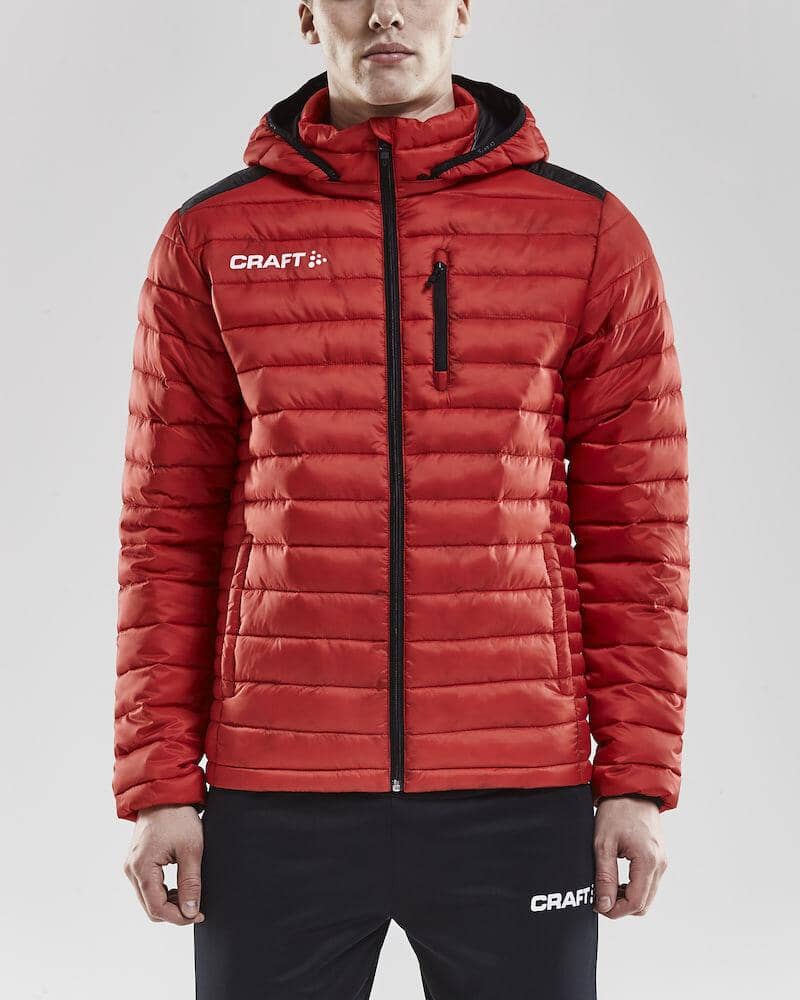 Men's Craft Isolate Jacket - BRIGHT RED Craft Sportswear NA