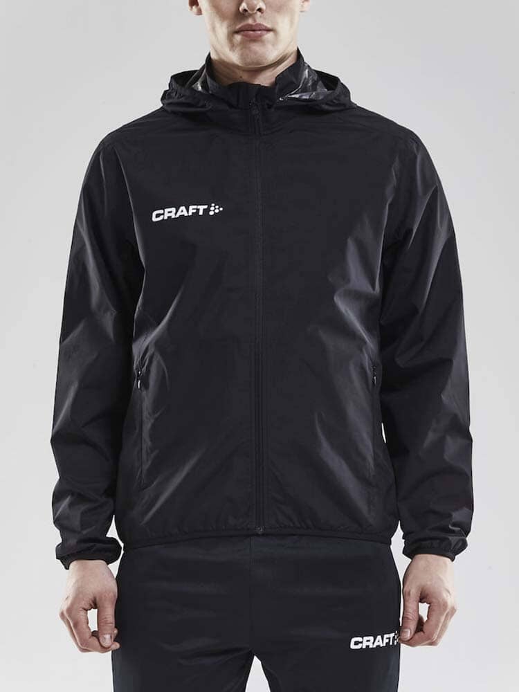MEN'S CRAFT JACKET RAIN - BLACK Craft Sportswear NA