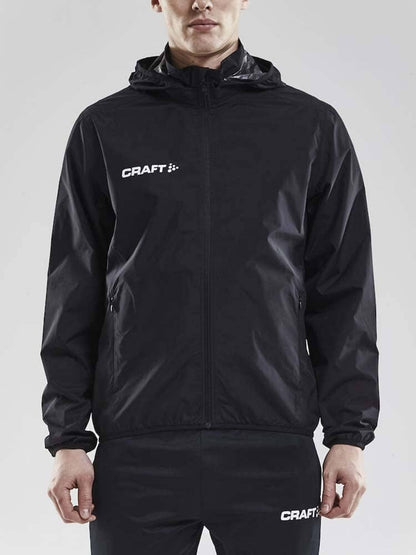 MEN'S CRAFT JACKET RAIN - BLACK Craft Sportswear NA