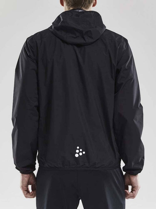 MEN'S CRAFT JACKET RAIN - BLACK Craft Sportswear NA