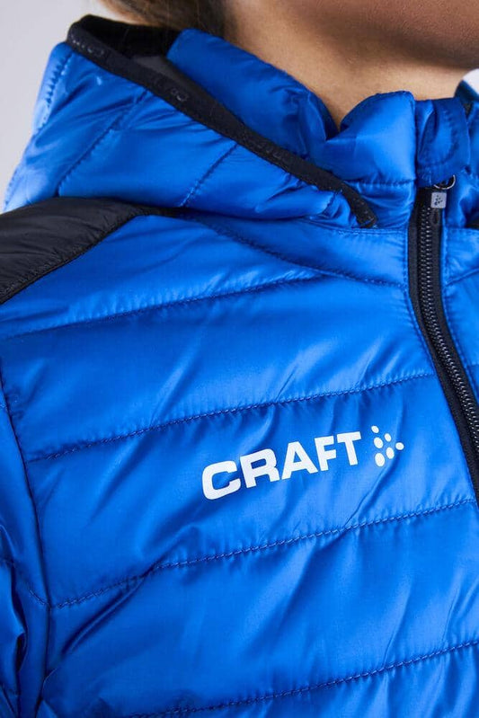 WOMEN'S CRAFT ISOLATE JACKET - ROYAL Craft Sportswear NA